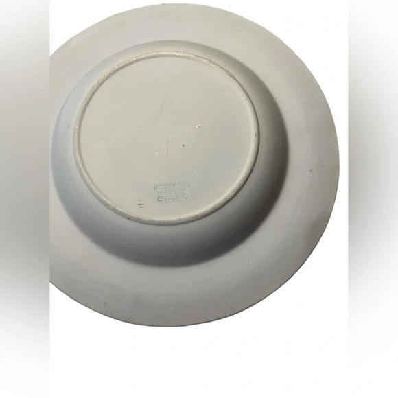 WEDGWOOD Vtg Blue Jasperware Mini Plate City of London Crest 4.5” &  7” … - Picture 6 of 8